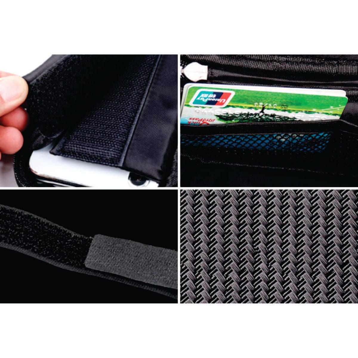 Bolsa impermeable Sparco SE102YL para bicicleta, detalles