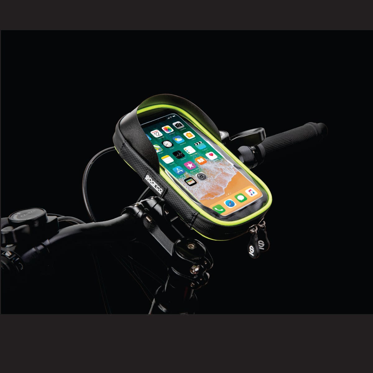 Bolsa impermeable para teléfono Sparco SE106YL, de noche