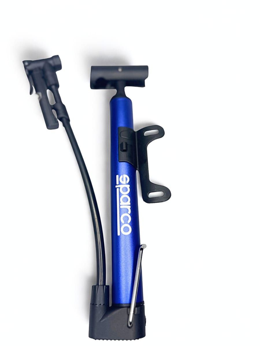 Bomba de aire Sparco SE602BL, con manguera