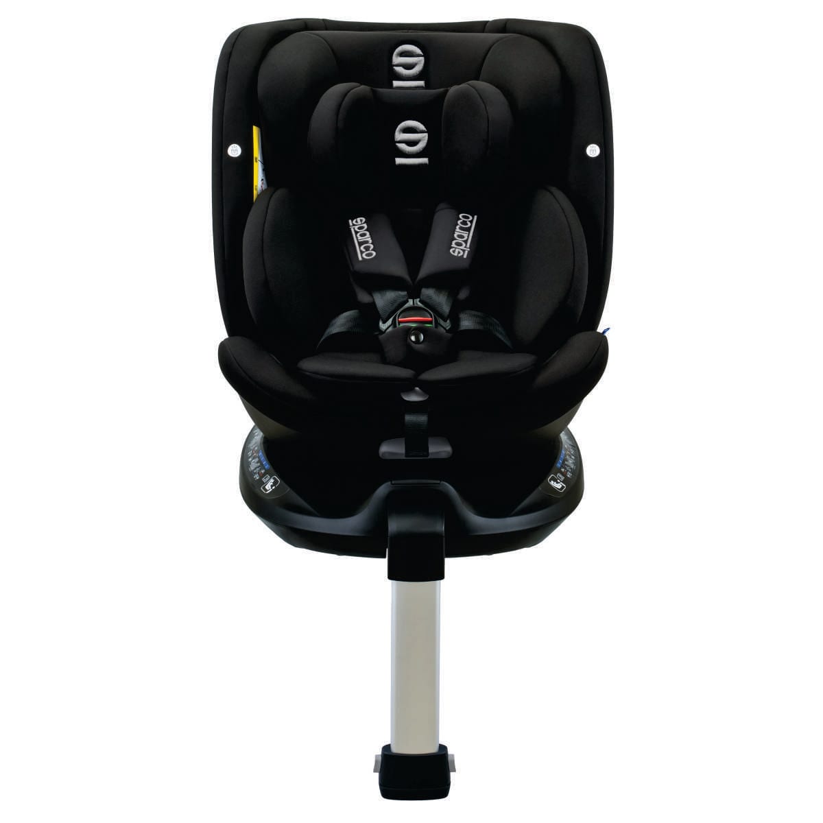 Silla giratoria Sparco SK7000i Rapid negra, vista frontal