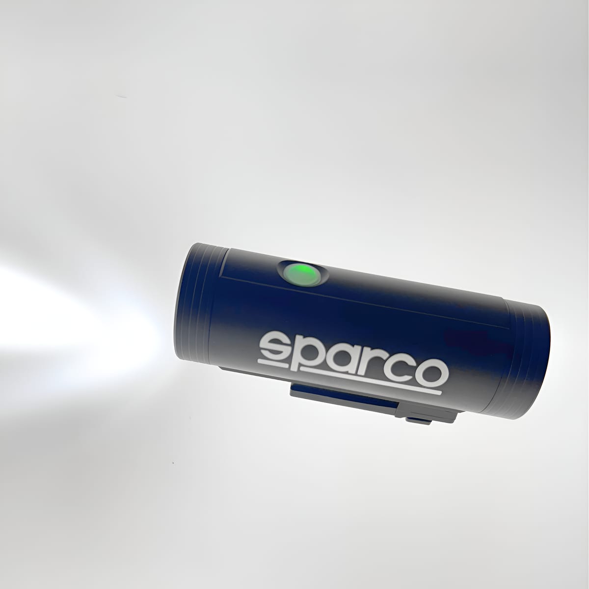Luz delantera impermeable Sparco SE701, botón de encendido