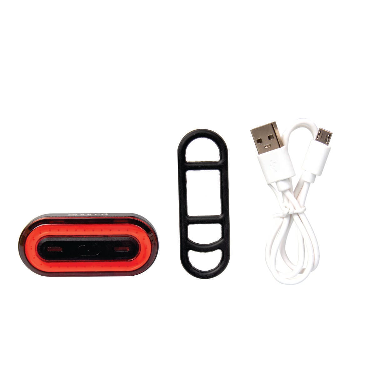 Luz trasera impermeable recargable Sparco SE705, accesorios incluidos
