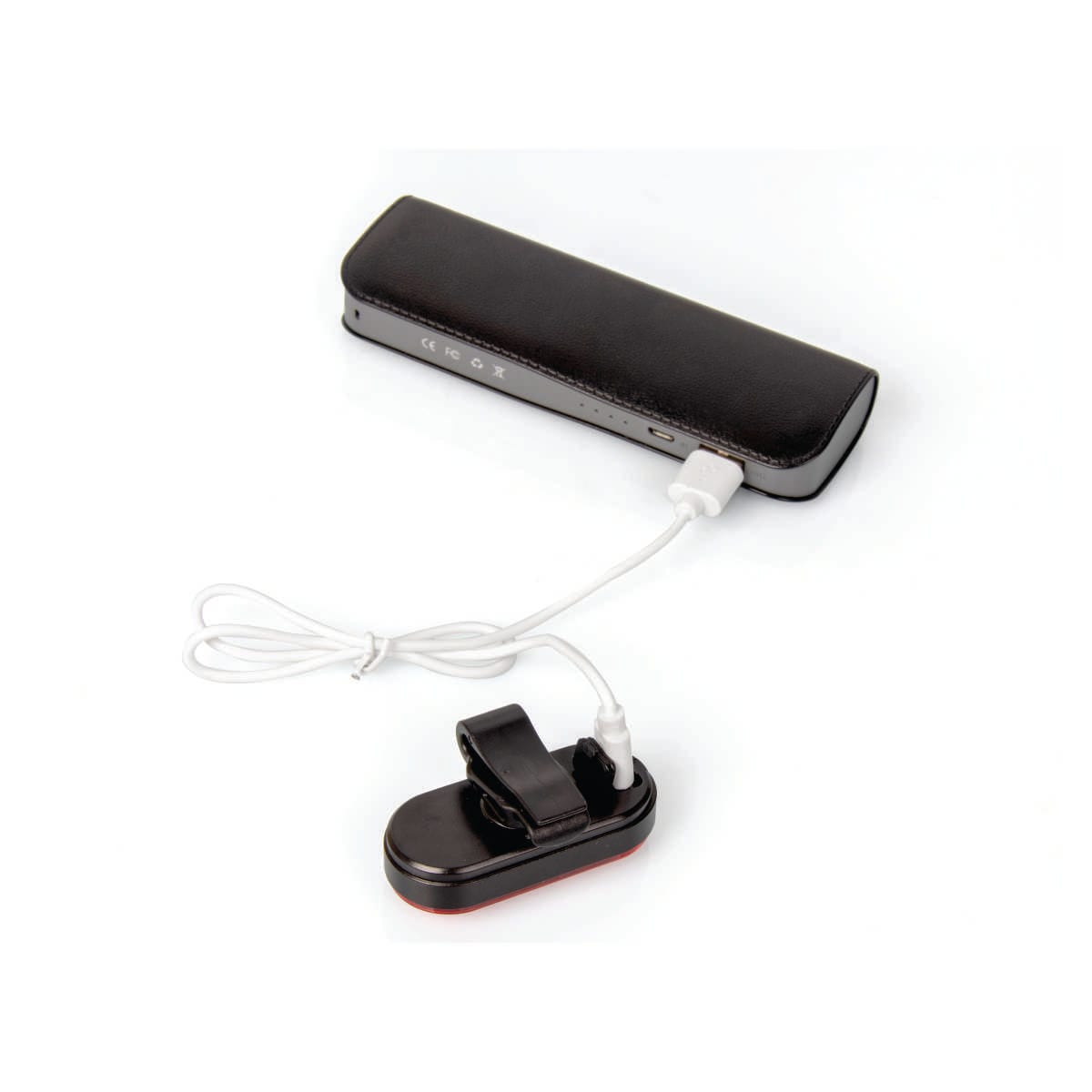 Luz trasera impermeable recargable Sparco SE705, cargando, otra vista