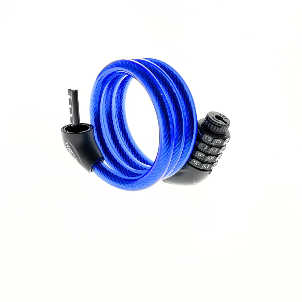 Candado de combinación Sparco SE804BL, vista lateral