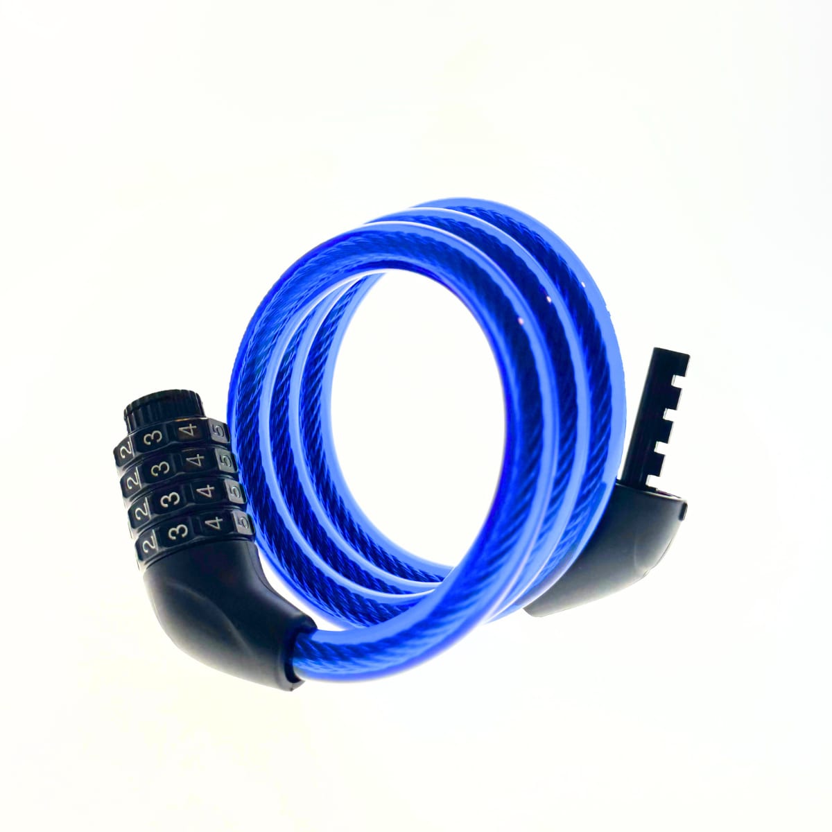 Candado de combinación Sparco SE804BL, vista tres cuartos
