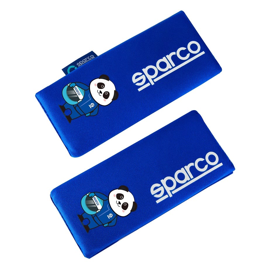 Cojín pad mini Sparco SK1105 azul, vista superior
