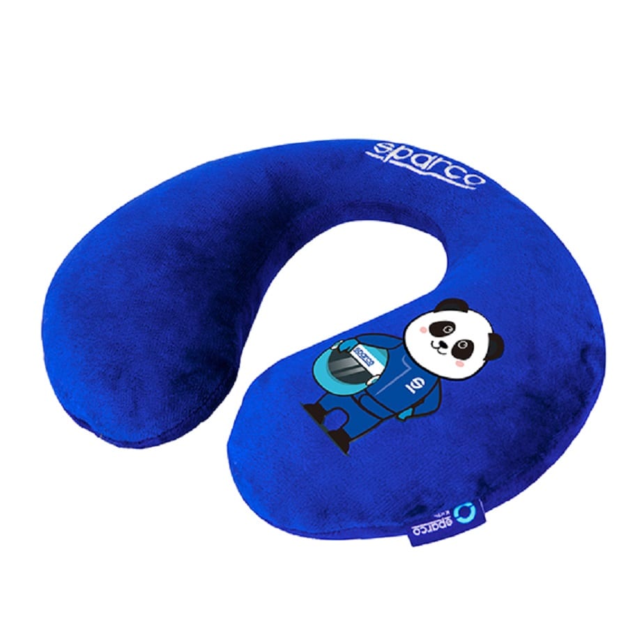 Almohada de viaje Sparco SK1106 azul, vista frontal