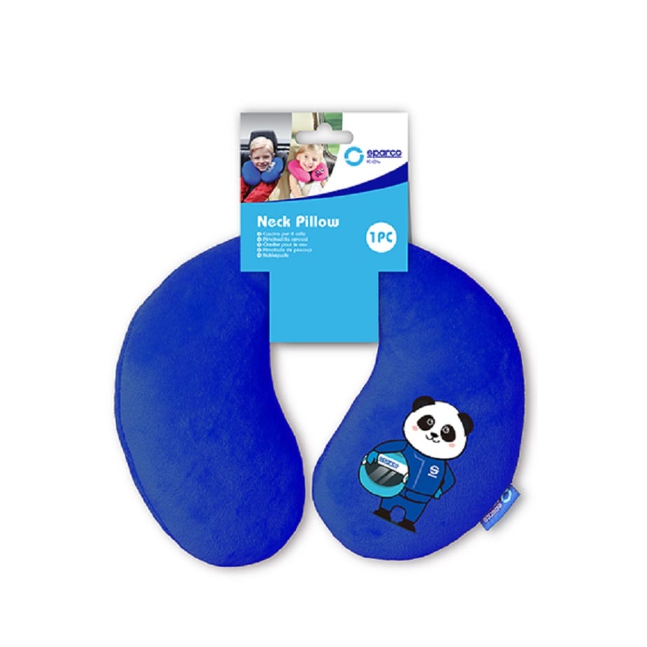 Almohada de viaje Sparco SK1106 azul, empaque