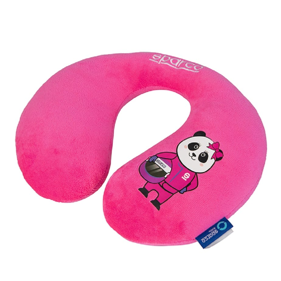 Almohada de viaje Sparco SK1106 rosa, vista frontal