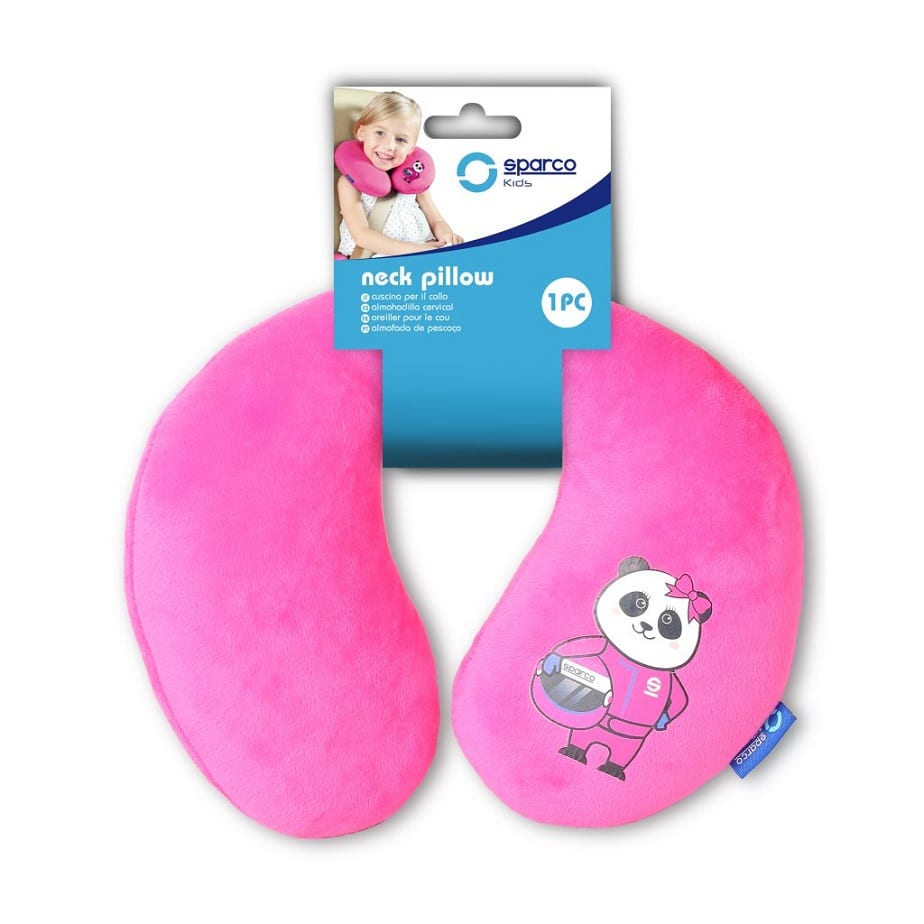 Almohada de viaje Sparco SK1106 rosa, empaque